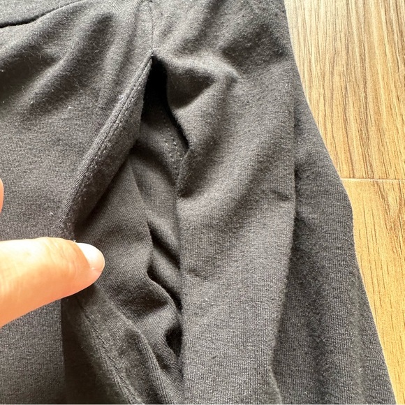 Eileen Fisher Washable Stretch Slim Ankle Pant Medium Black Pull On Viscose USA - Picture 2 of 8